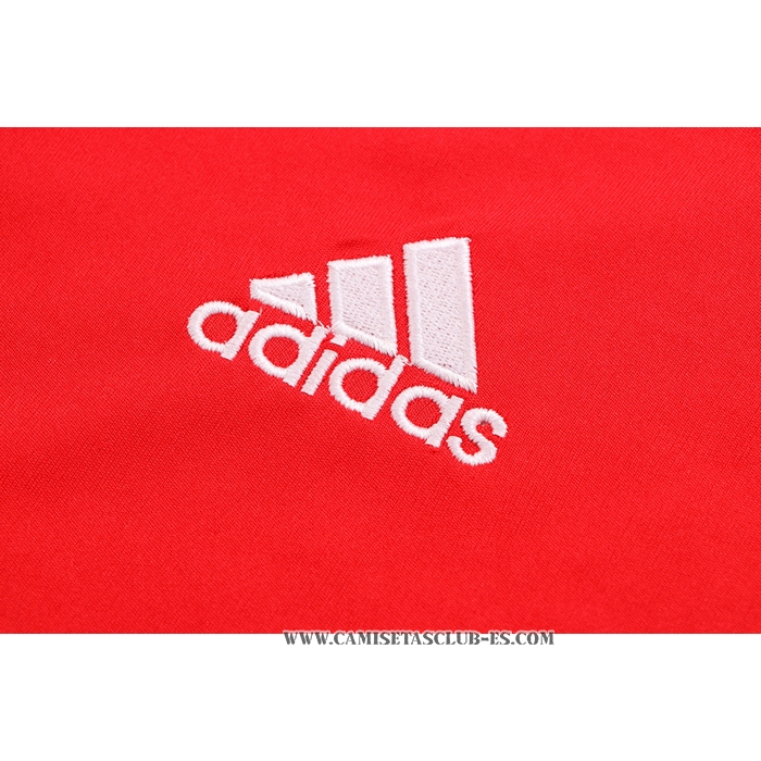 Chandal del Bayern Munich 22-23 Manga Corta Rojo